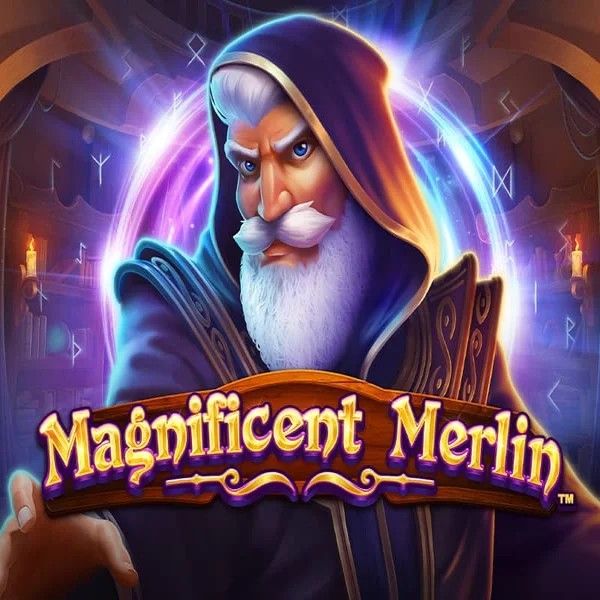 Try Magnificent Merlin slot by Greentube on holyluck.eu – logo image