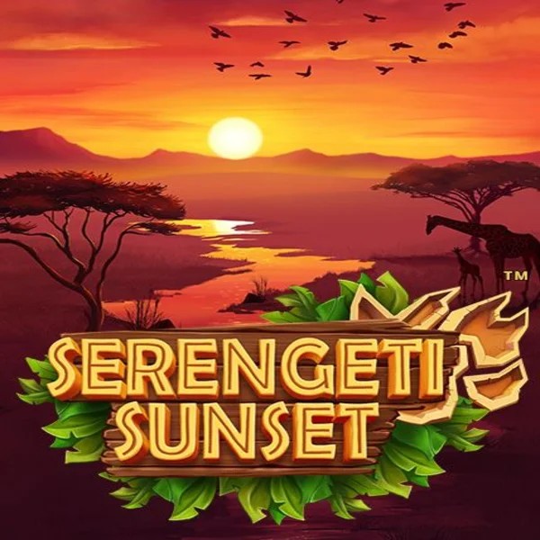 Serengeti Sunset online game logo by Skywind Group on holyluck.eu