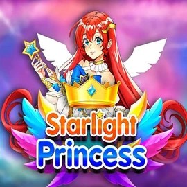 Starlight Princess online game logo by Pragmatic Play on holyluck.eu