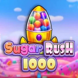 Sugar Rush 1000 logo by Pragmatic Play at Holyluck Casino
